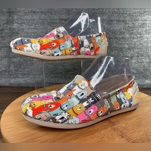 Skechers Women’s Sz 6.5 Bob’s For Dogs Woof Party Slip On Memory Foam Shoes
